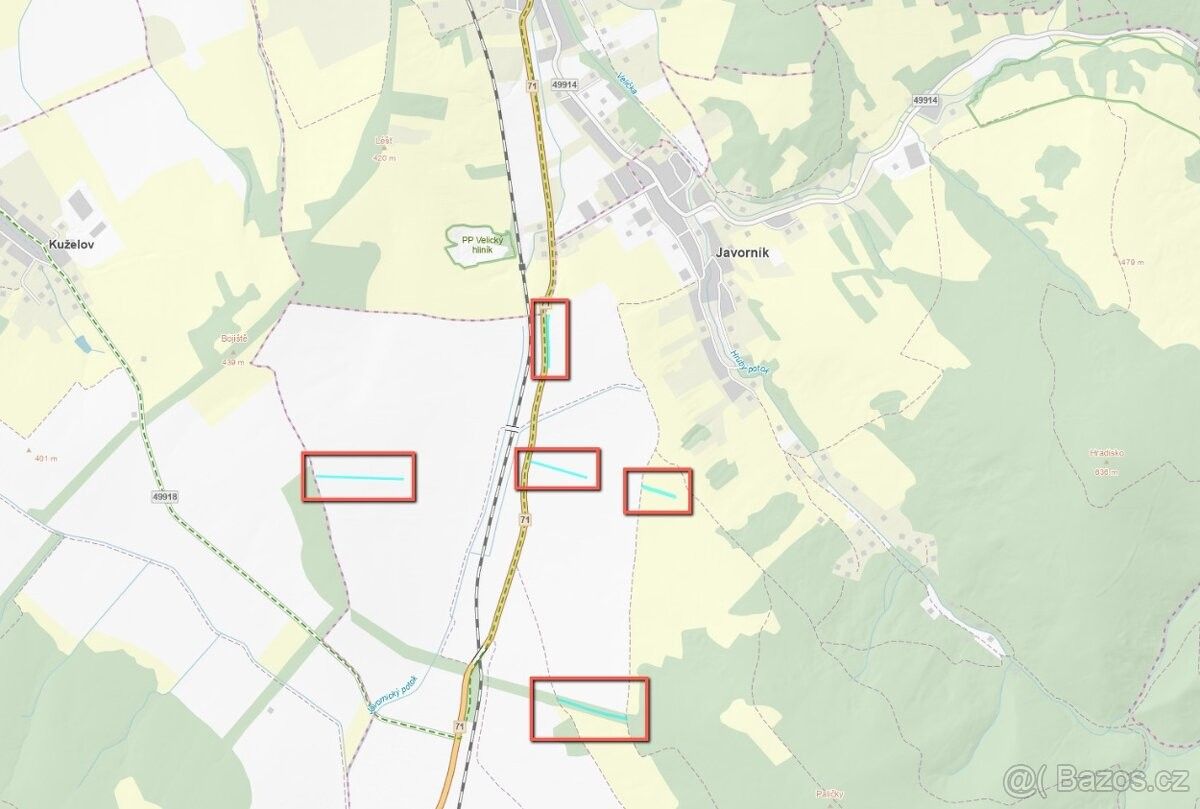 Pozemky pro bydlení, Velká nad Veličkou, 696 74