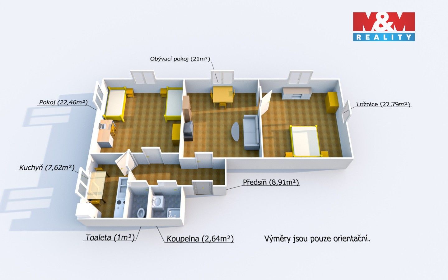 Prodej byt 3+1 - Plzeňská, Stříbro, 90 m²