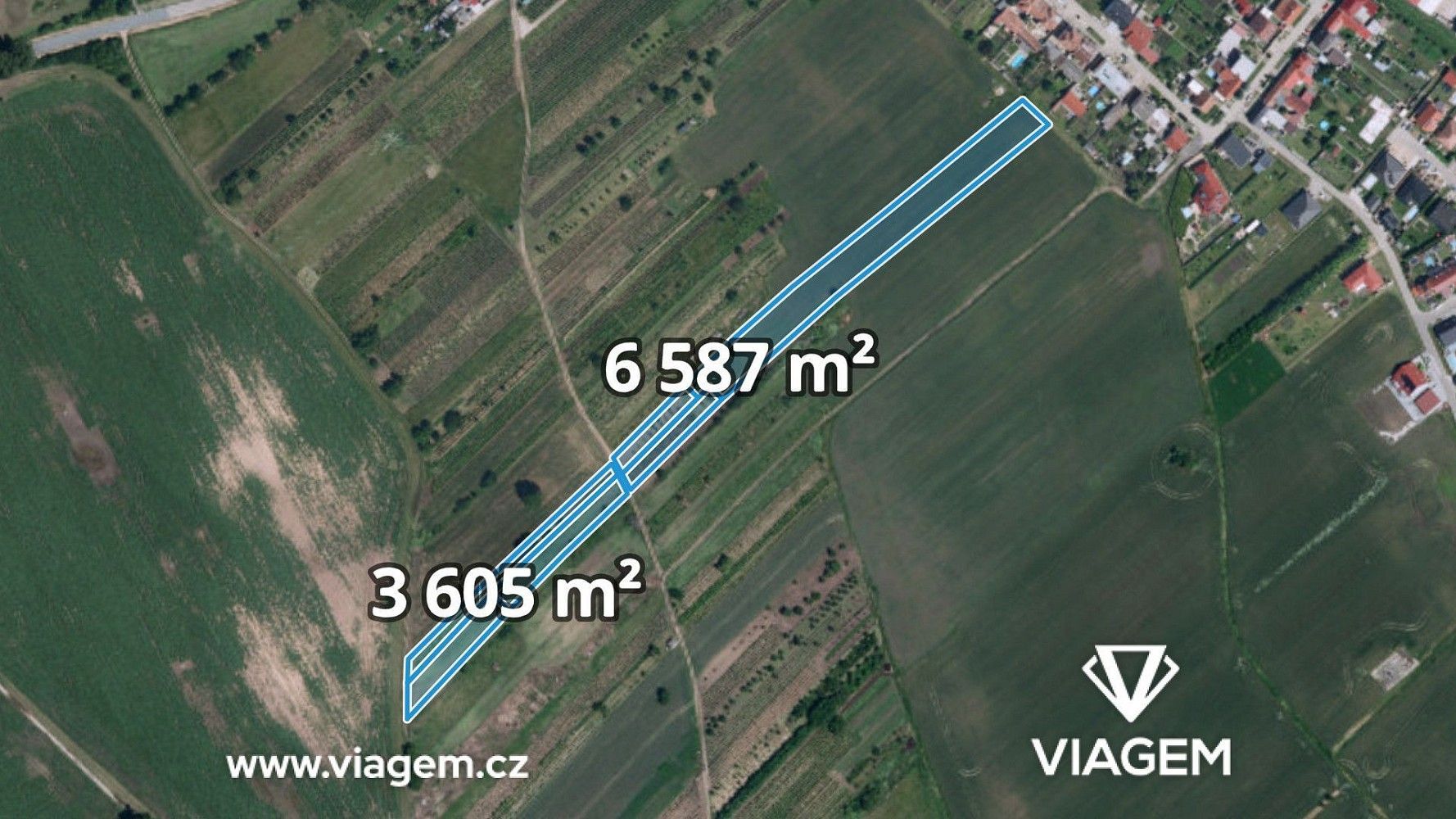Zemědělské pozemky, Hrušky, okres Břeclav, Jihomoravský kraj