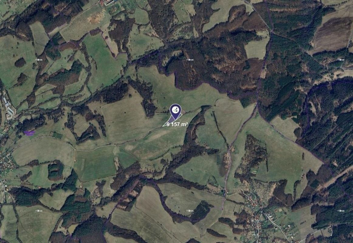Louky, Luhačovice, 2 289 m² - 2