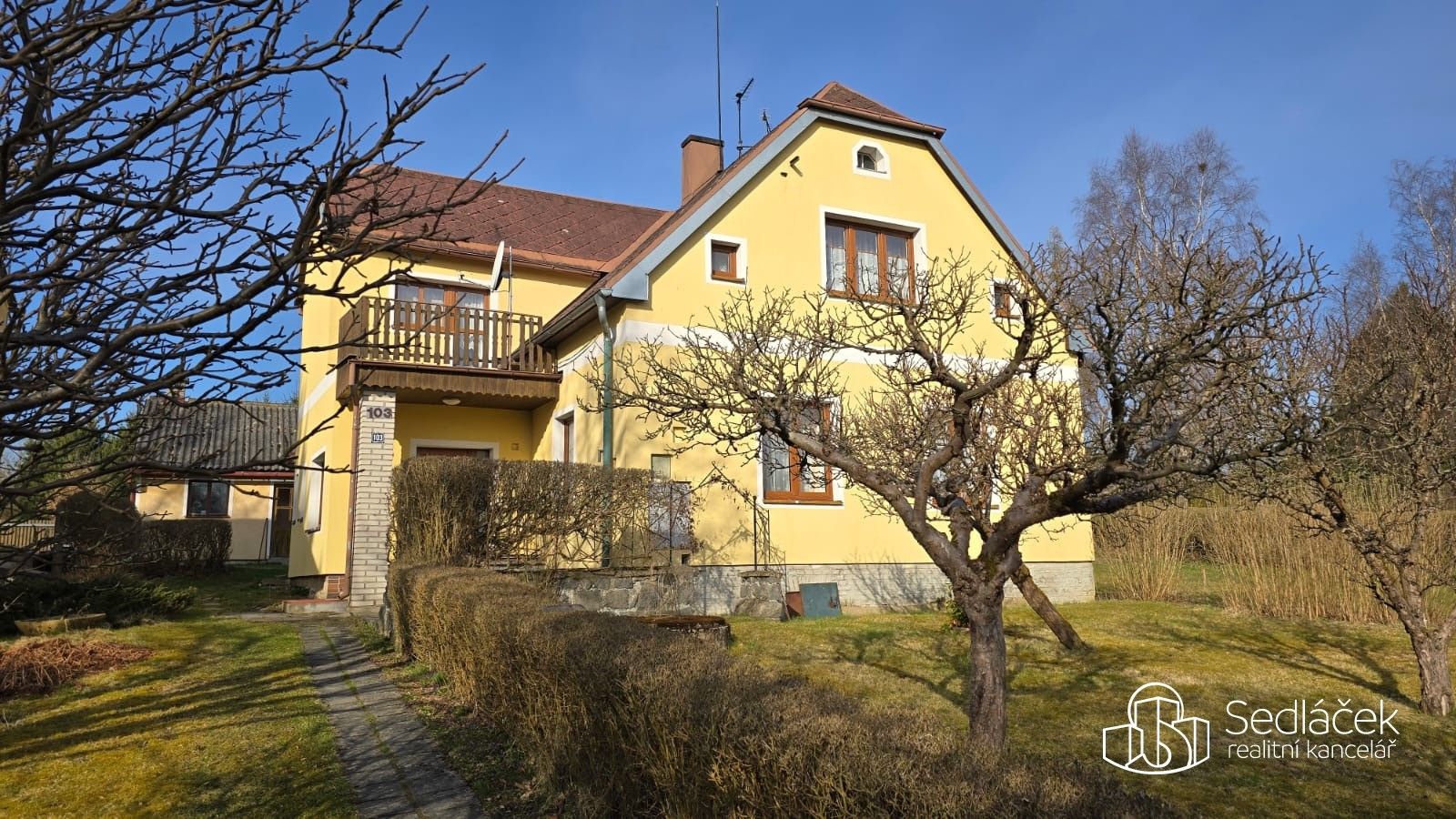 Prodej rodinný dům - Krásné, Tři Sekery, 200 m²