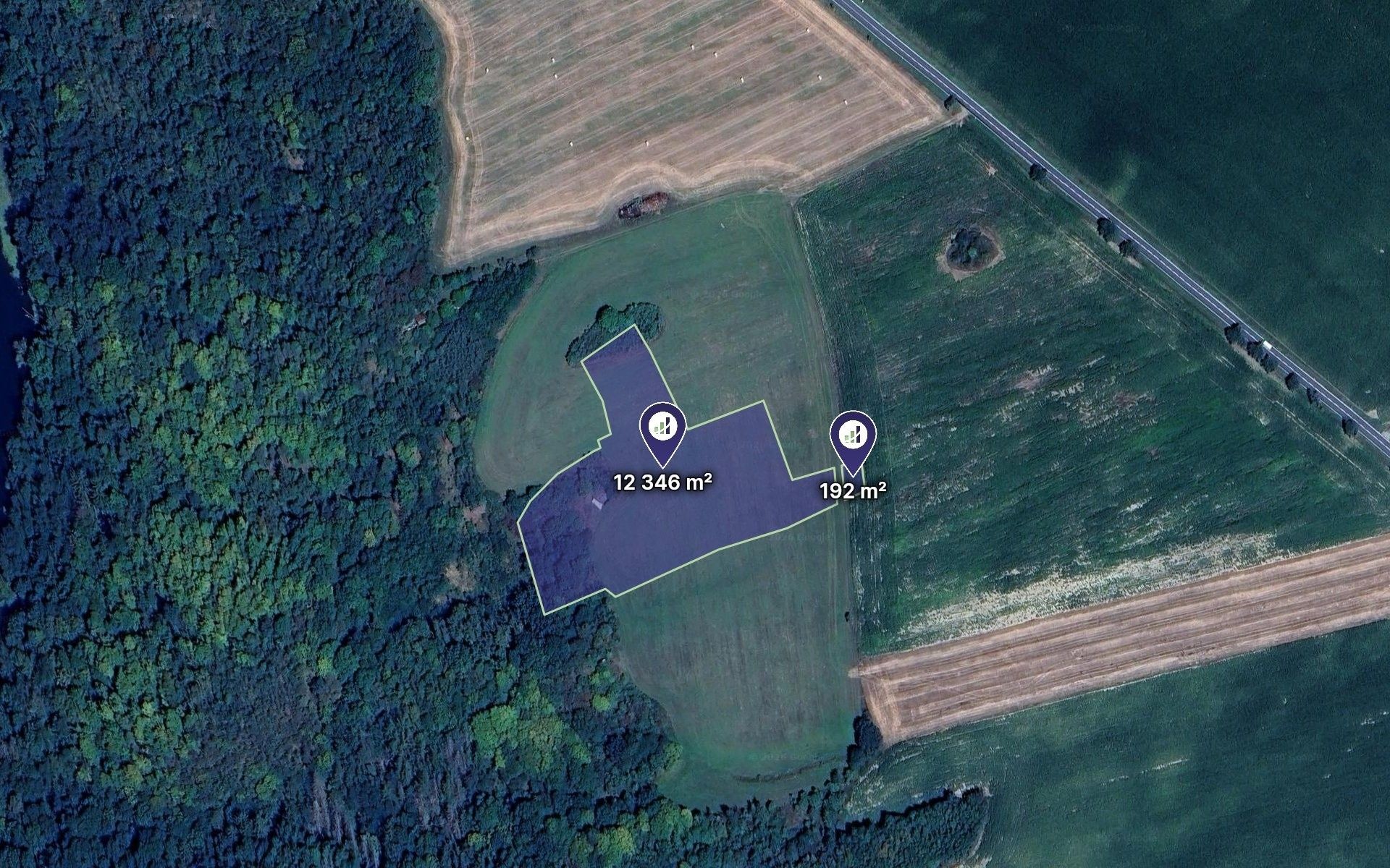 Zemědělské pozemky, Liblín, 12 538 m² - 1