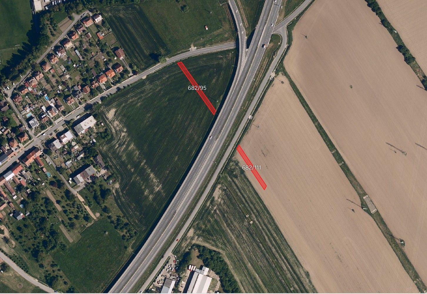 Zemědělské pozemky, Otrokovice - Kvítkovice, okres Zlín, Zlínský kraj