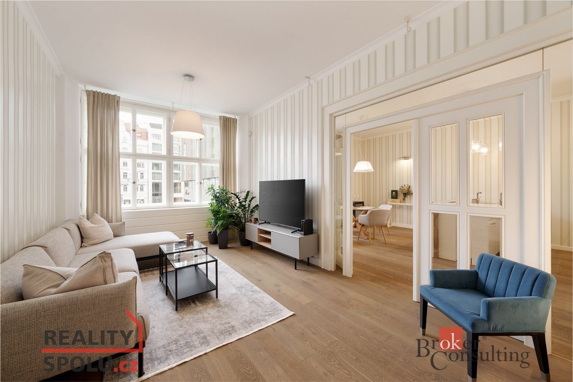 2+1, Elišky Krásnohorské, Praha, 105 m²