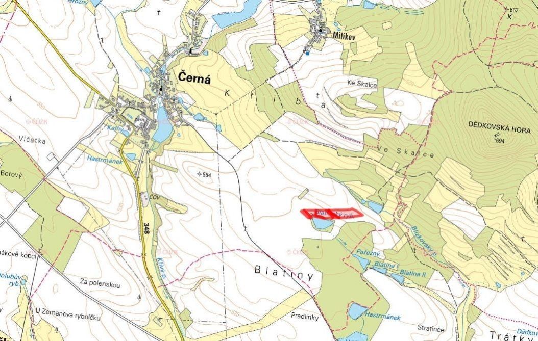 Prodej pozemek pro bydlení - Měřín, 594 42