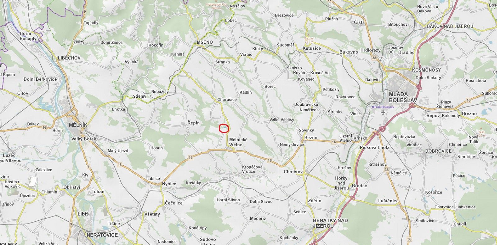 Les · Mělnické Vtelno - Drnovice, okres Mělník, Středočeský kraj - 3