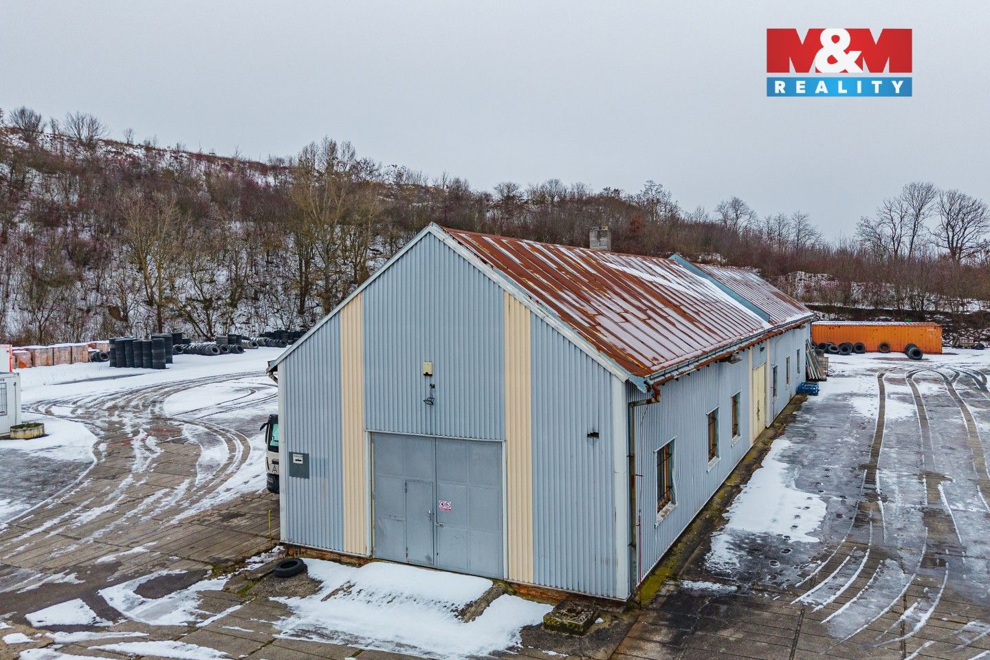 Pronájem sklad - K Cihelně, Veleň, 1 100 m² - 5