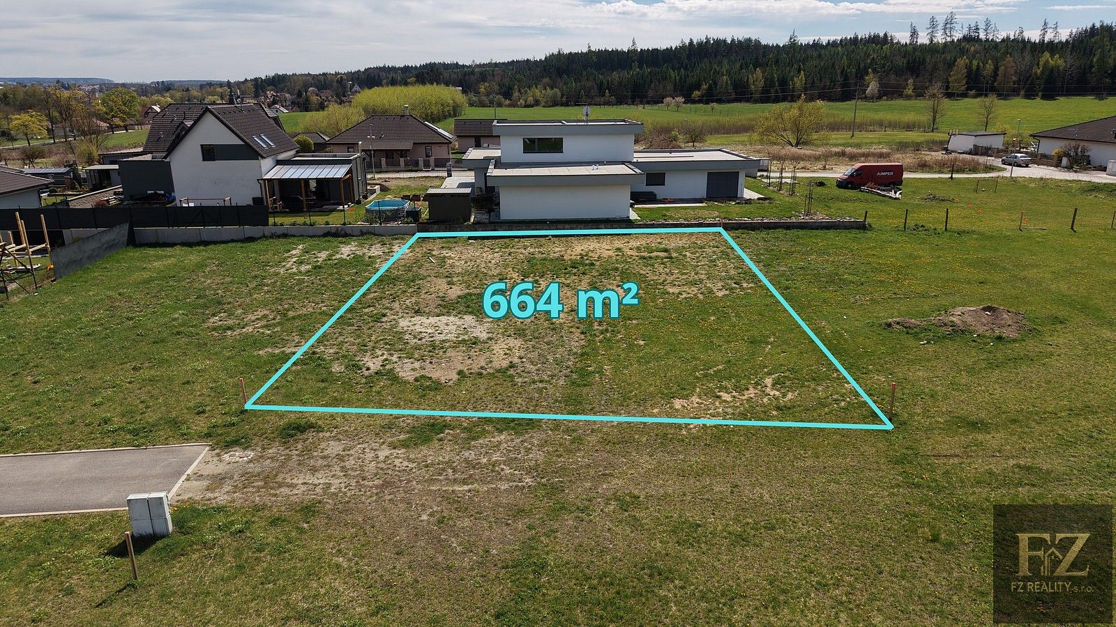 Prodej pozemek pro bydlení - Planá nad Lužnicí, okres Tábor - 5