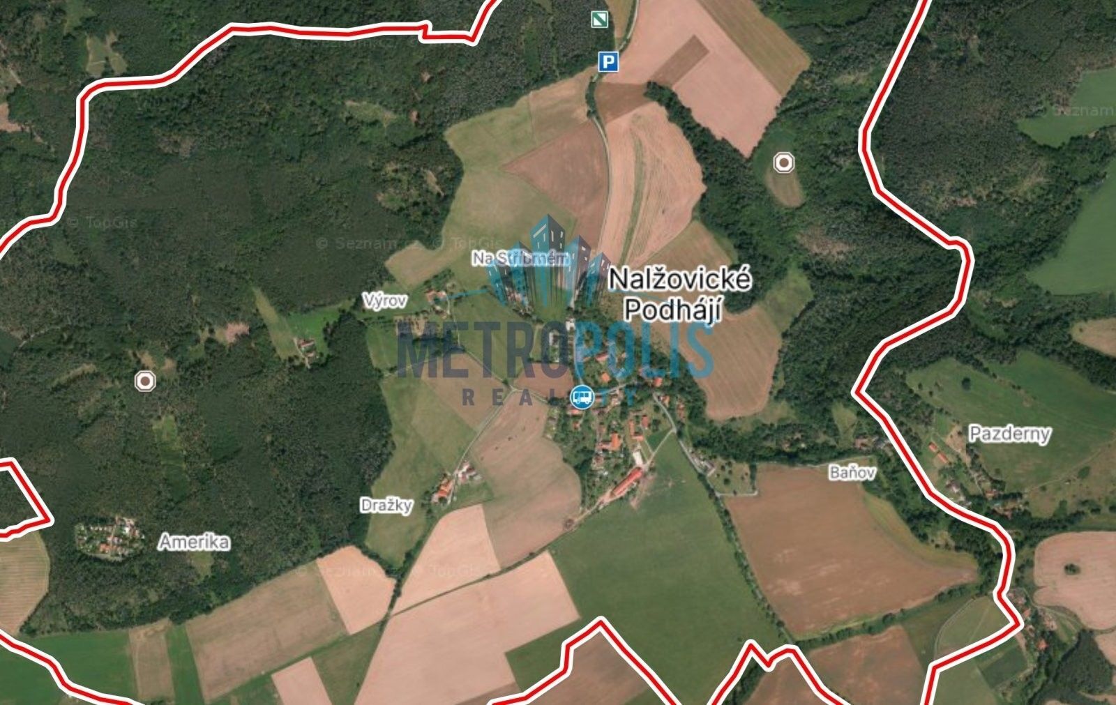 Prodej pozemek pro bydlení - Nalžovické Podhájí, Nalžovice, 3 932 m²