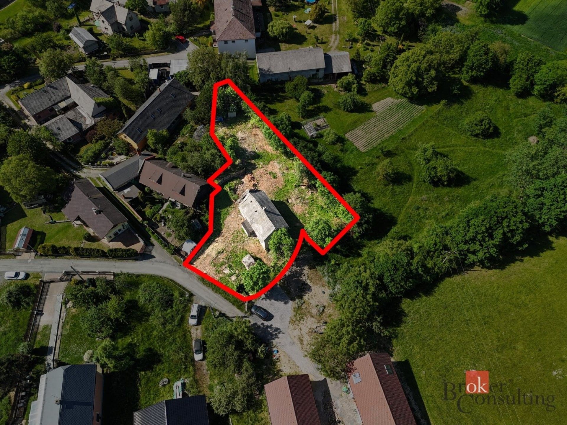Pozemky pro bydlení, Lubojaty, Bílovec, 1 348 m² - 1