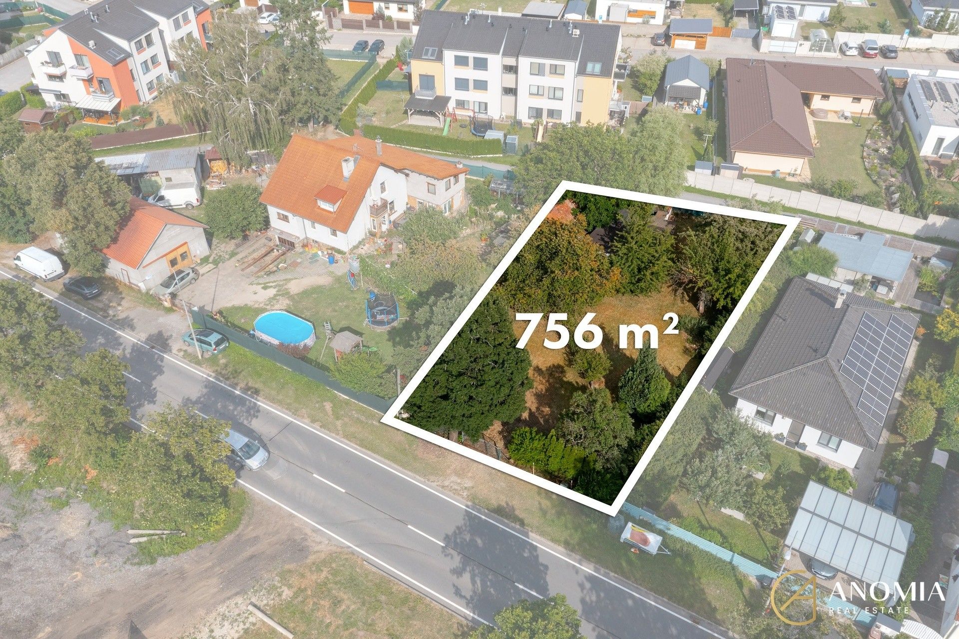 Pozemek pro bydlení, 756 m²