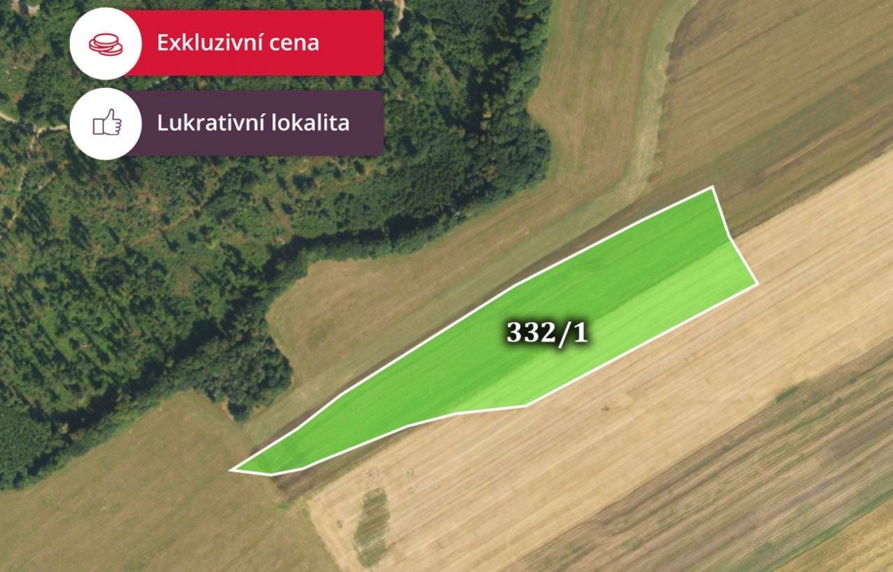 Prodej zemědělský pozemek - Domašov u Šternberka, 14 418 m²