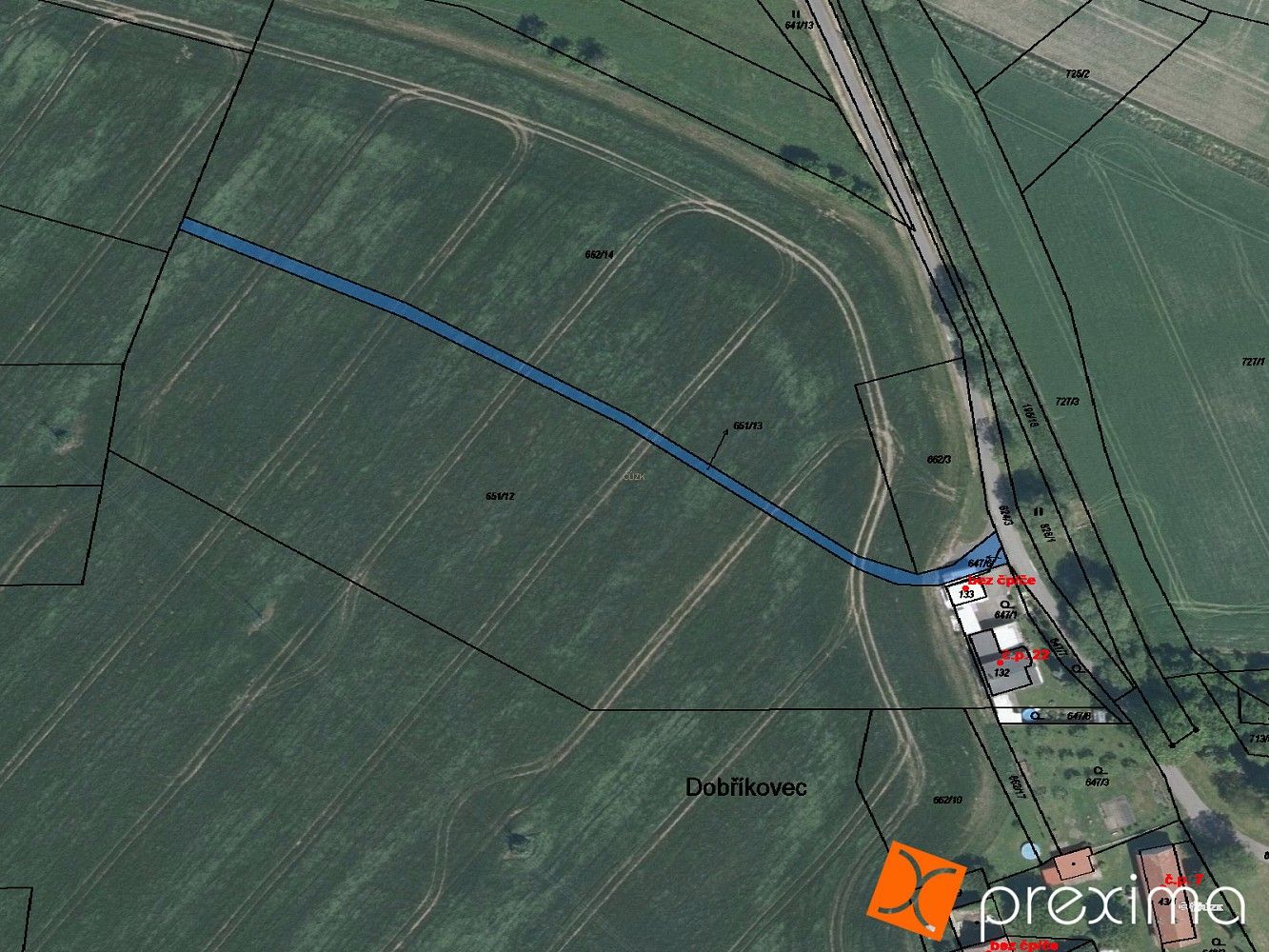 Zemědělský pozemek, 76 m²