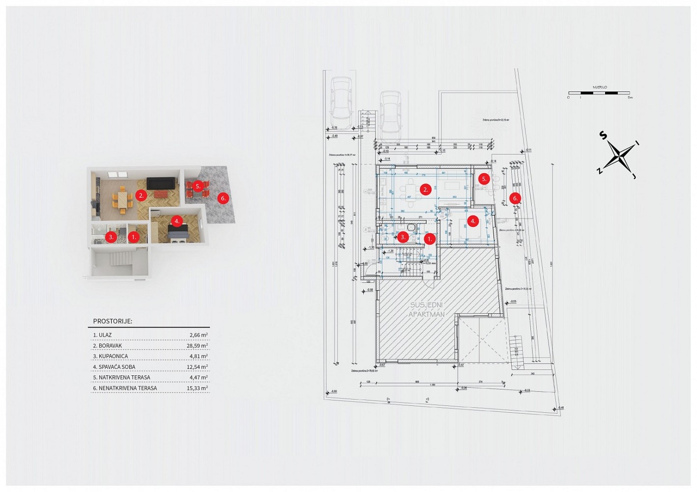 Prodej byt - Vodice, Šibensko-kninska županija, Chorvatsko, 63 m² - 5