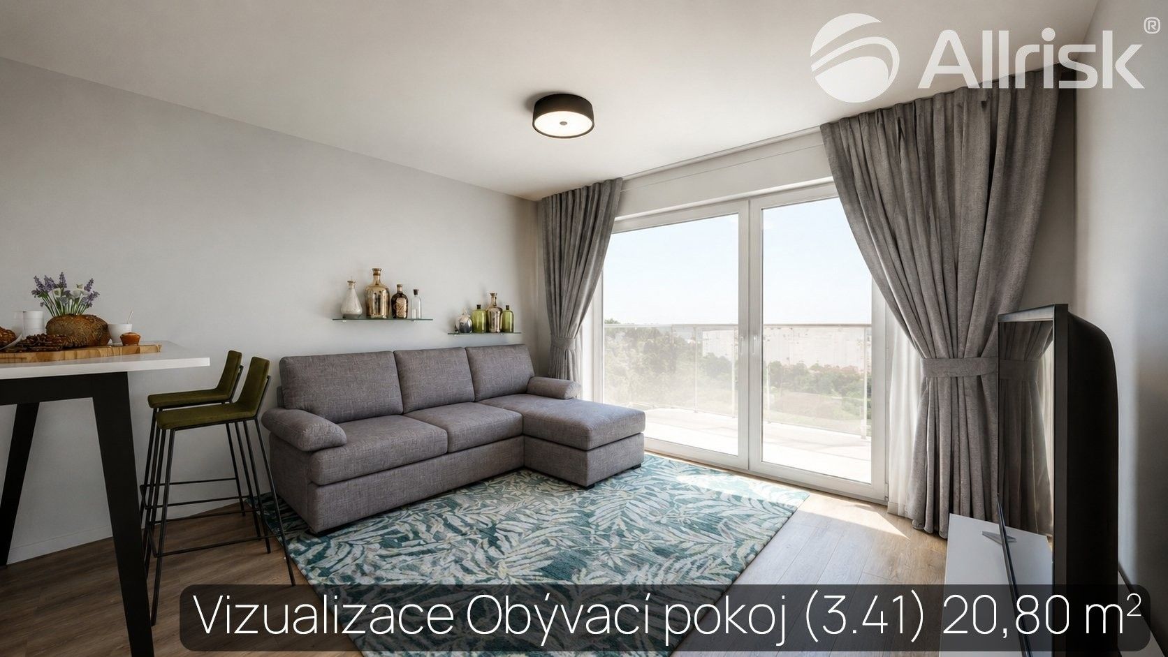 3+kk, Kateřinská, Hodonín, 72 m² - 2