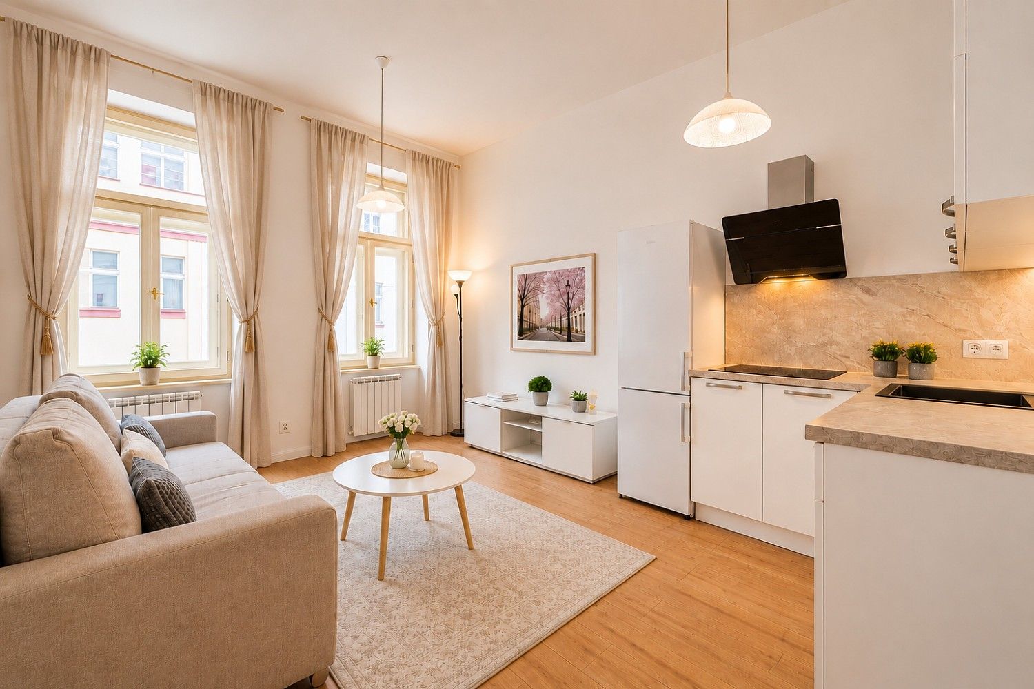 1+kk, Záhřebská, Praha 2 - Vinohrady, 28 m² - 2