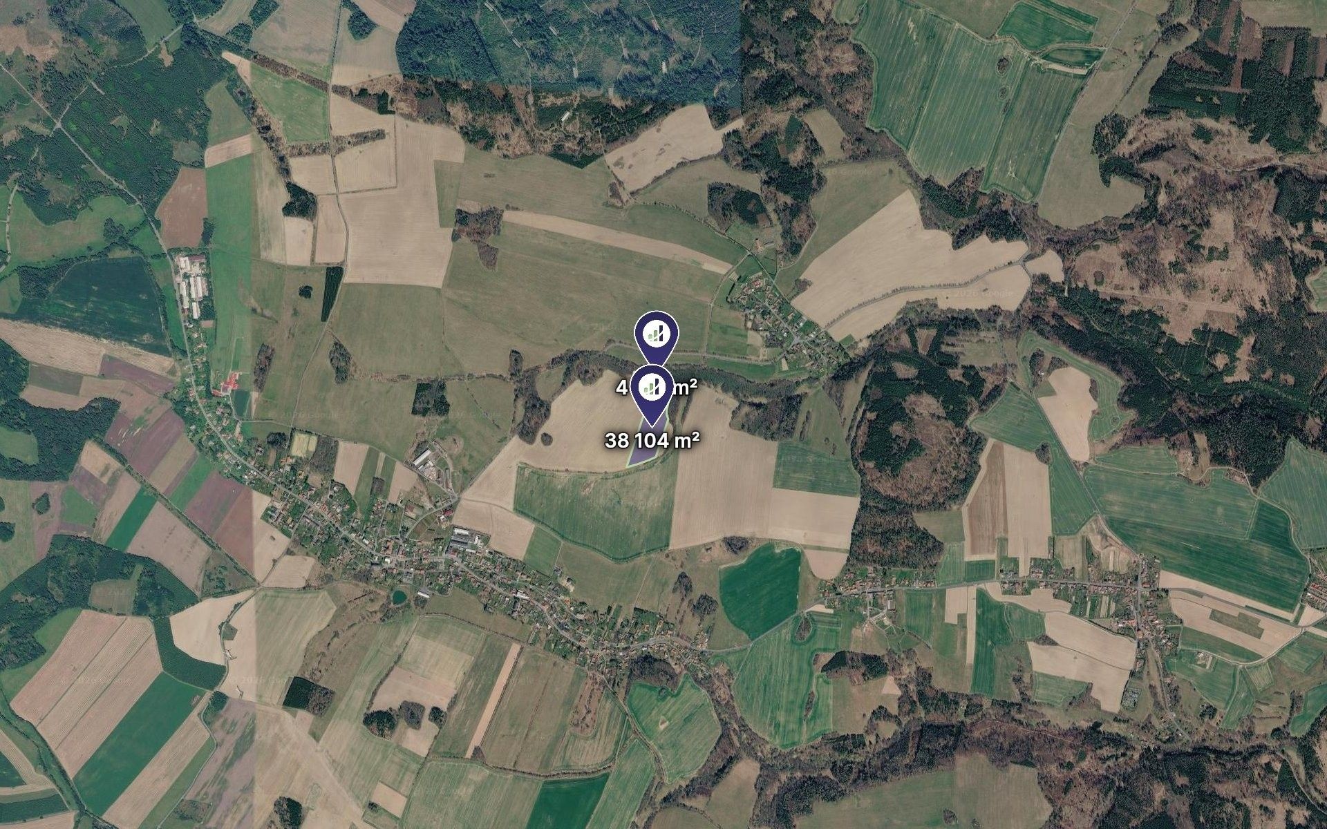 Zemědělské pozemky, Brodek u Konice, 1 761 m² - 2