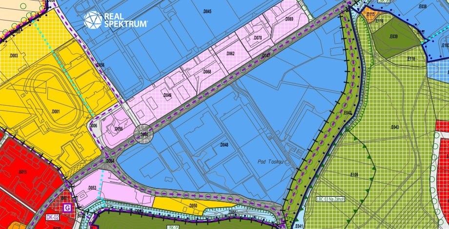 Prodej komerční pozemek - Blanenská, Kuřim, 5 188 m²