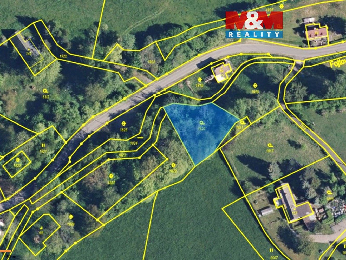 Pozemek pro bydlení, 835 m²