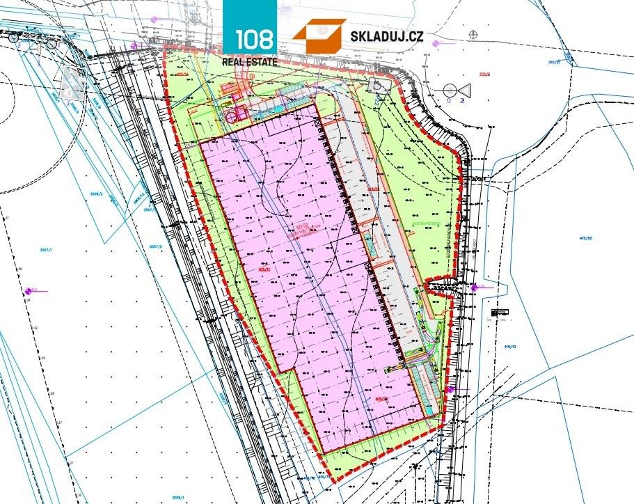 Sklady, Terezínská 135, Lovosice, 24 700 m² - 2