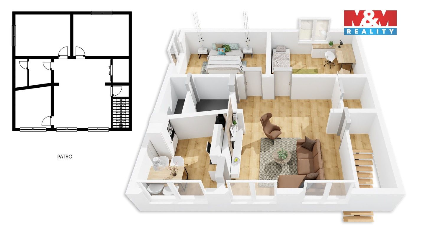 Prodej rodinný dům - Purkyňova, Mikulov, 100 m² - 5