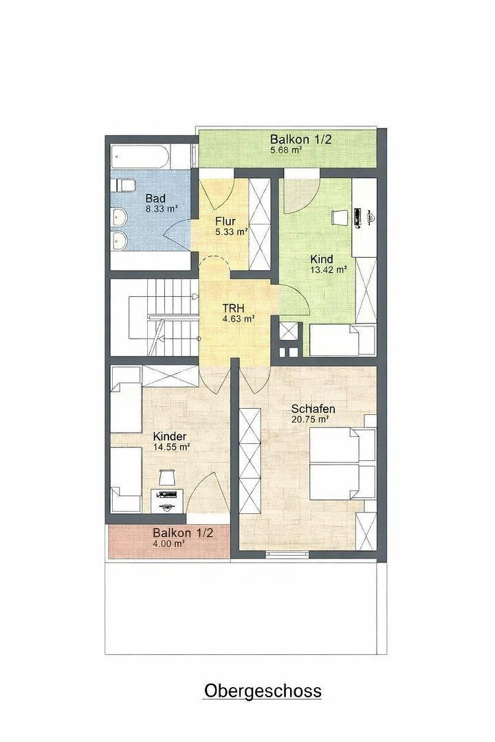 Rodinné domy, Krailling Krailling Bayern 82125, 144 m² - 1