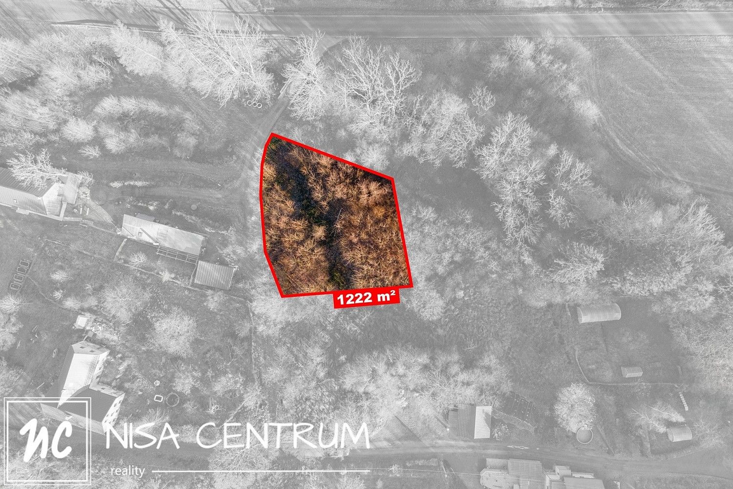 Pozemek pro bydlení, 1 222 m²