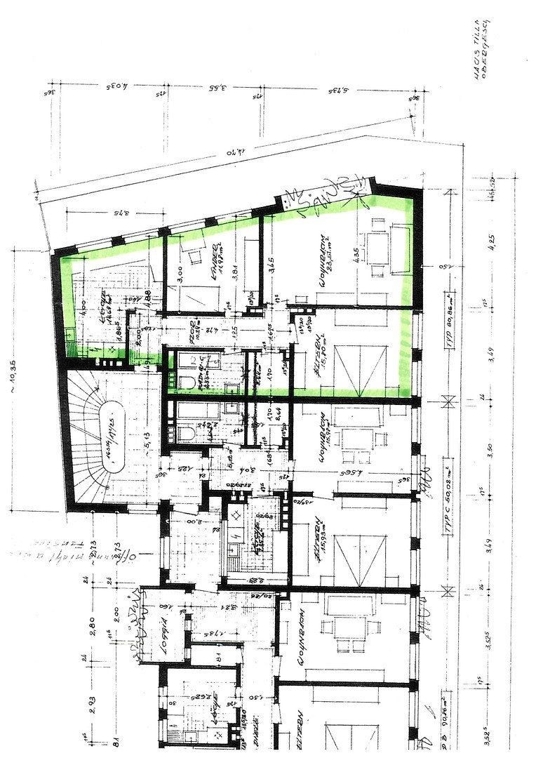 3+1, Hochstraße 44, , Severní Porýní-Vestfálsko, 80 m² - 1