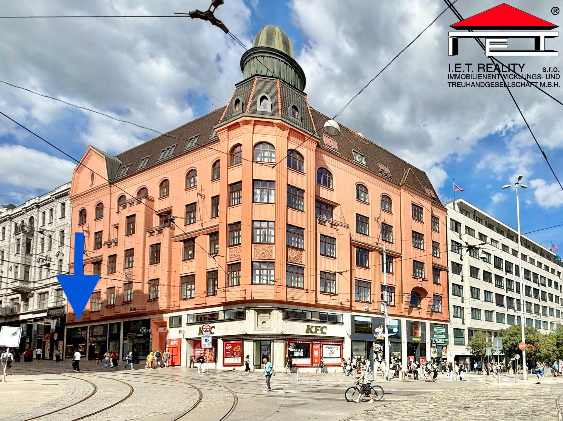 Obchodní prostory, Masarykova, Brno, 212 m² - 1