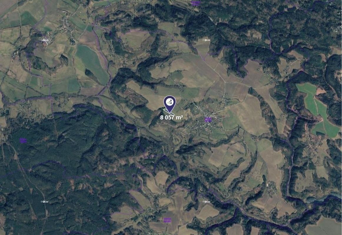 Louky, Vyskeř, 8 057 m² - 2