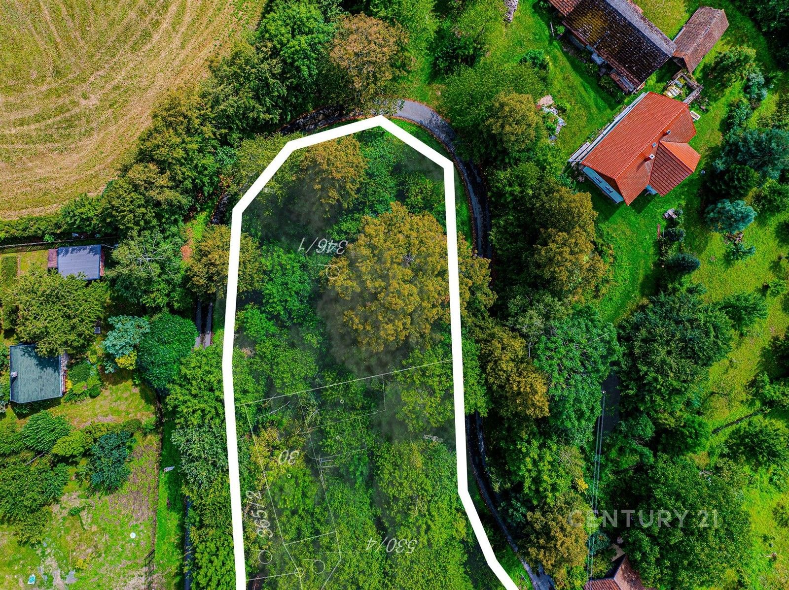 Prodej pozemek pro bydlení - Košťany, Vilémov