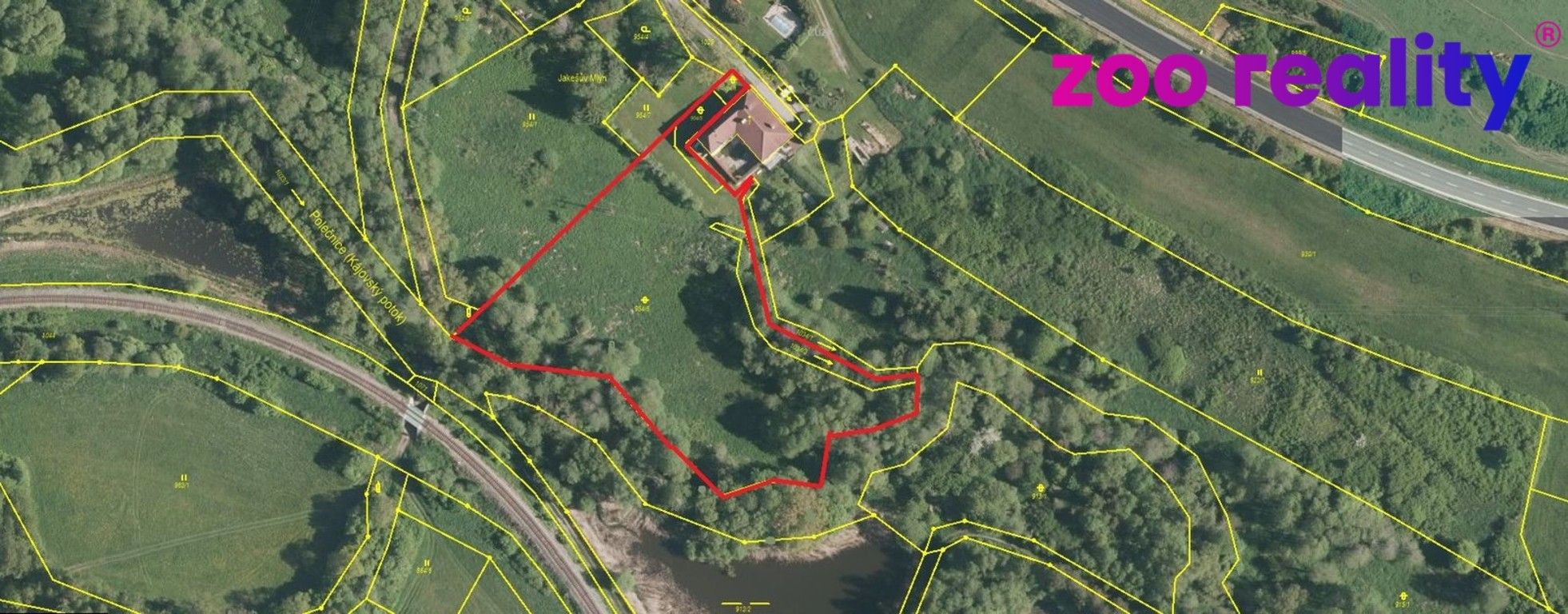 Louky, Kájov, 7 m²