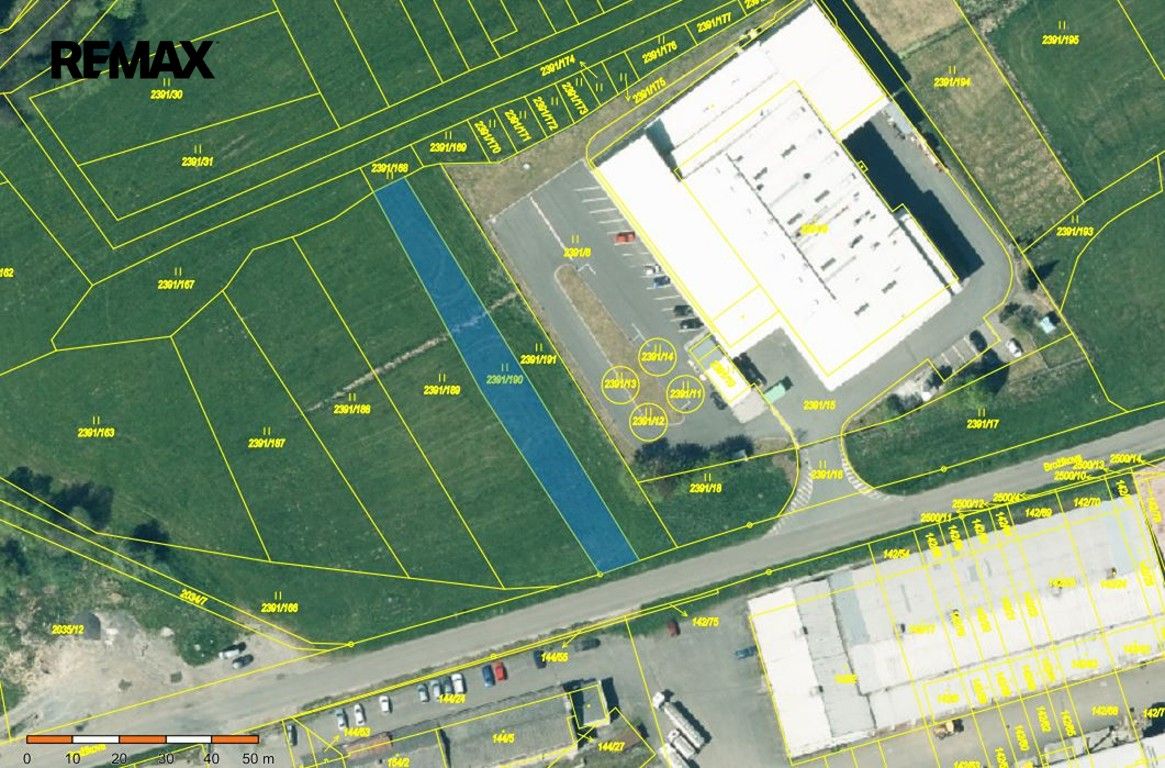 Komerční pozemky, Třemošná, 883 m²