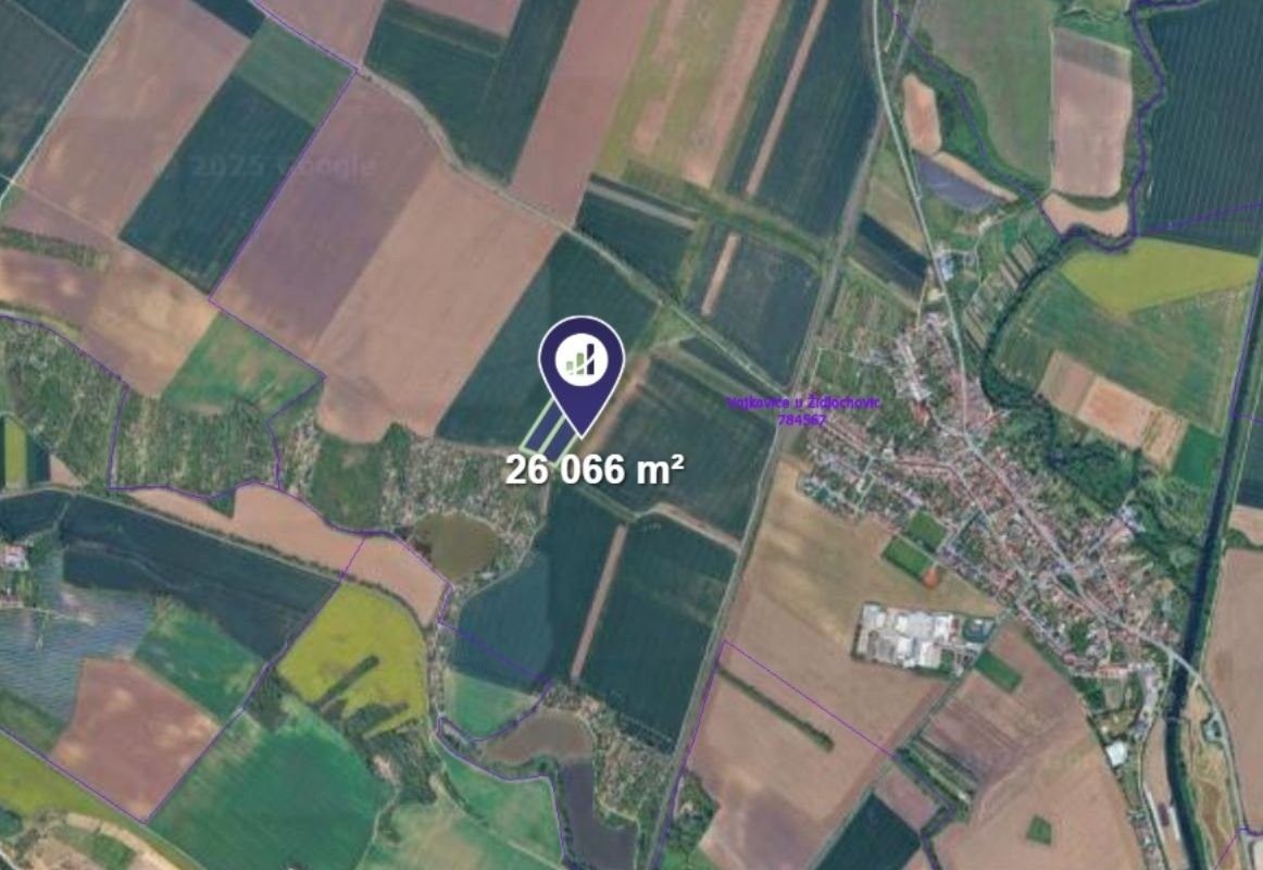 Prodej zemědělský pozemek - Vojkovice, 4 344 m²