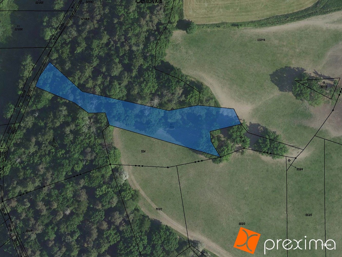 Prodej pozemek - Petříkov, okres Praha-východ, Středočeský kraj - 5