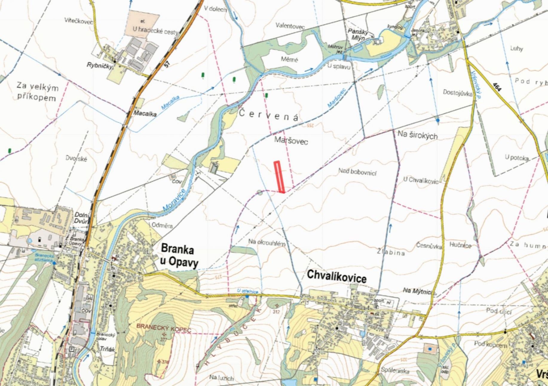 Zemědělské pozemky, Branka u Opavy - 2