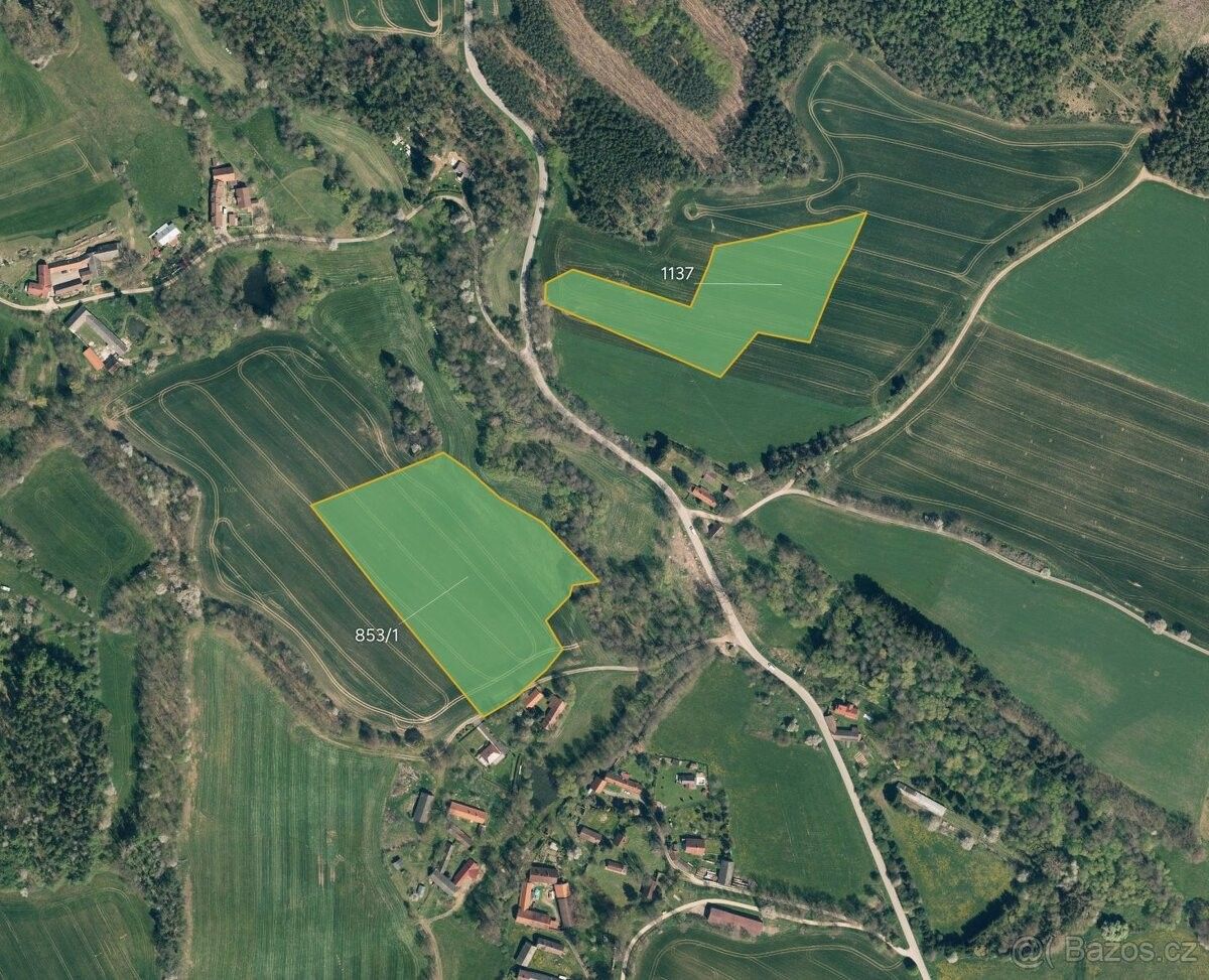 Pozemky pro bydlení, Mladá Vožice, 391 43