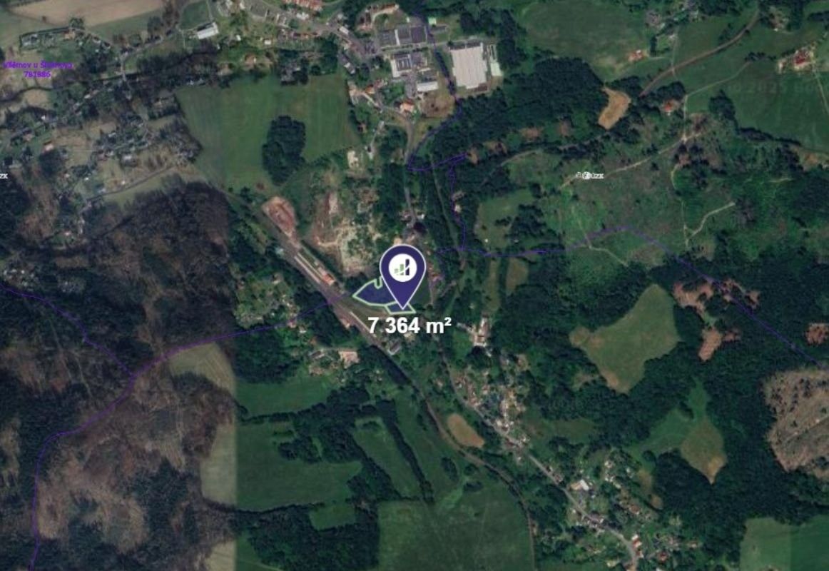 Prodej pozemek - Mikulášovice, 3 682 m²