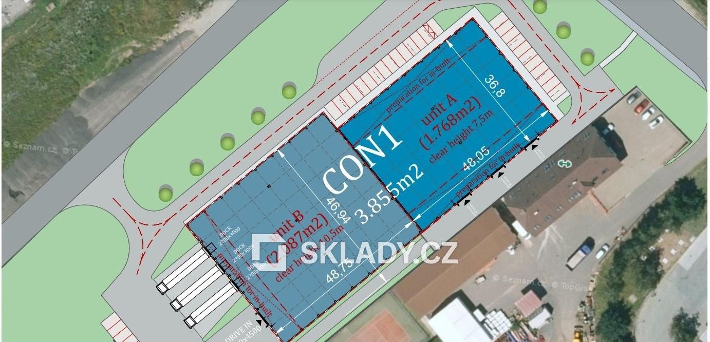 Pronájem sklad - Velké Meziříčí, 1 m²