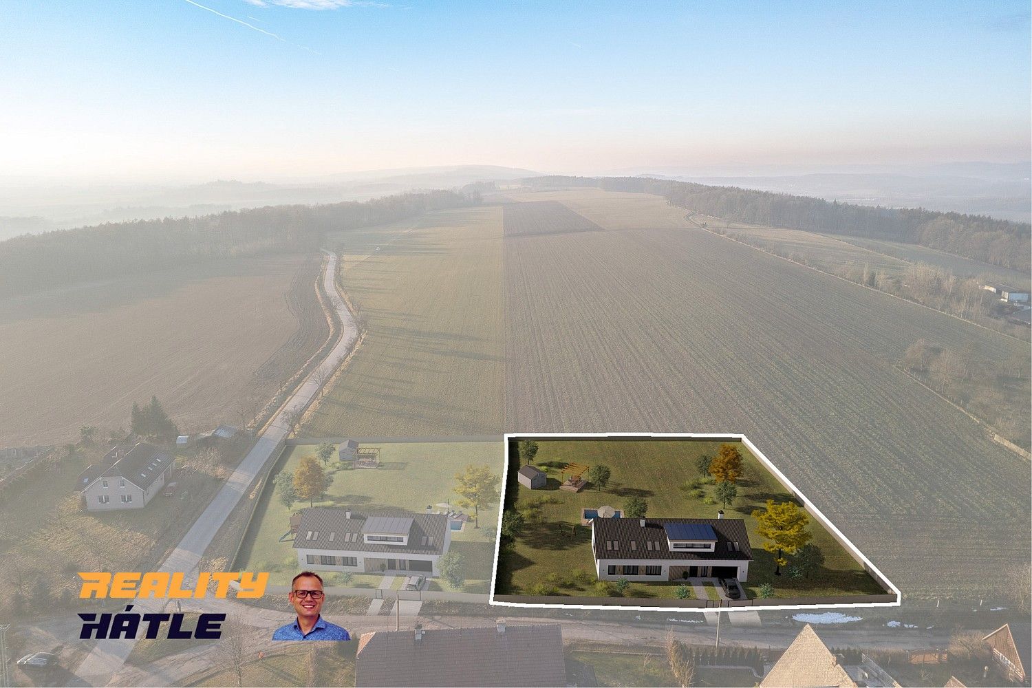 Prodej pozemek pro bydlení - Boháňka, okres Jičín - 2