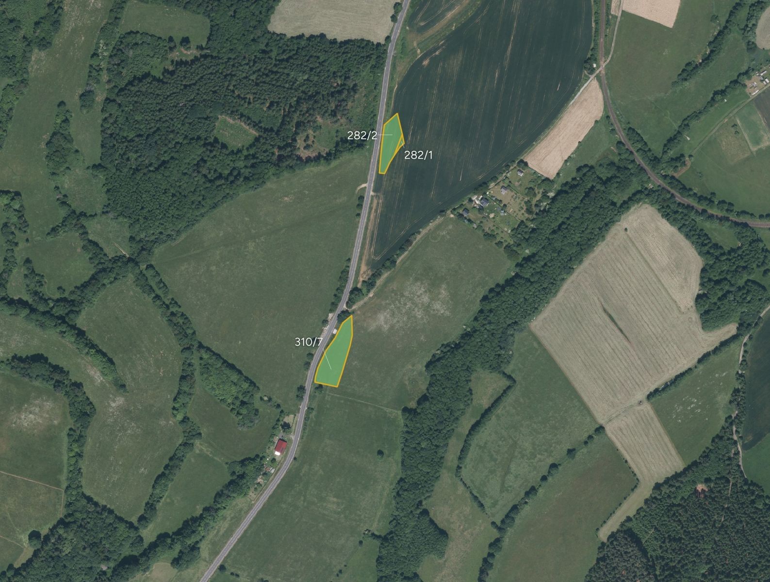 Prodej zemědělský pozemek - Běšiny Hořákov - 1