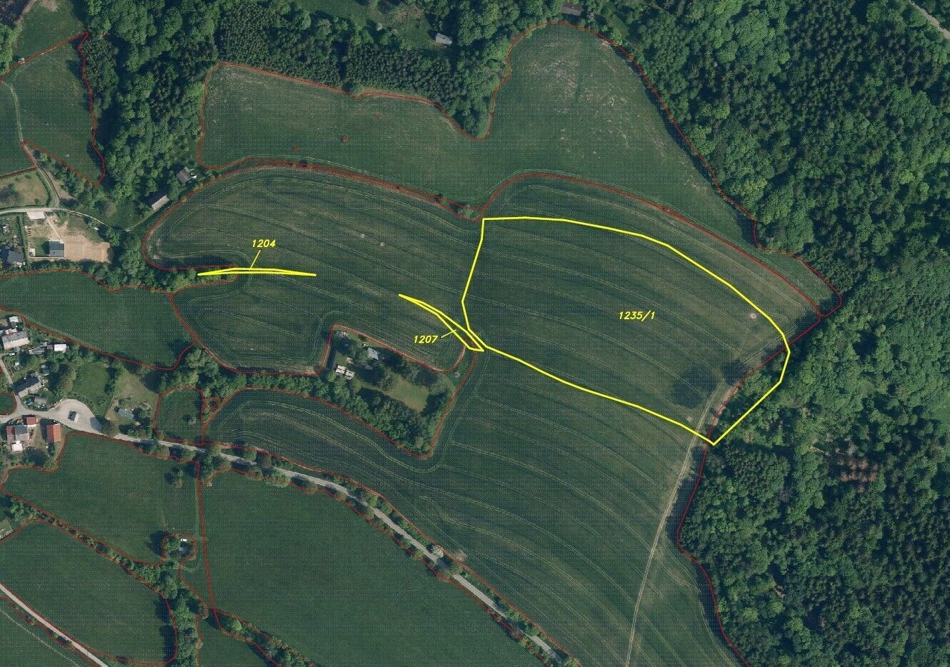 Zemědělské pozemky, Spálov, Semily, 28 m²