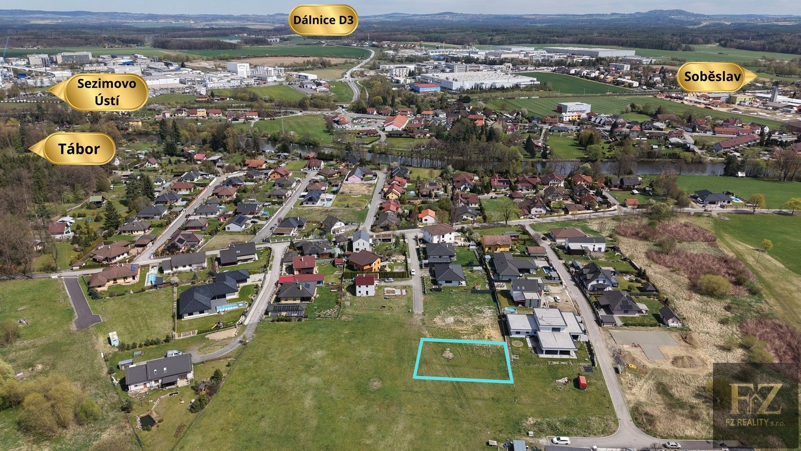 Pozemky pro bydlení, Planá nad Lužnicí, 687 m² - 2