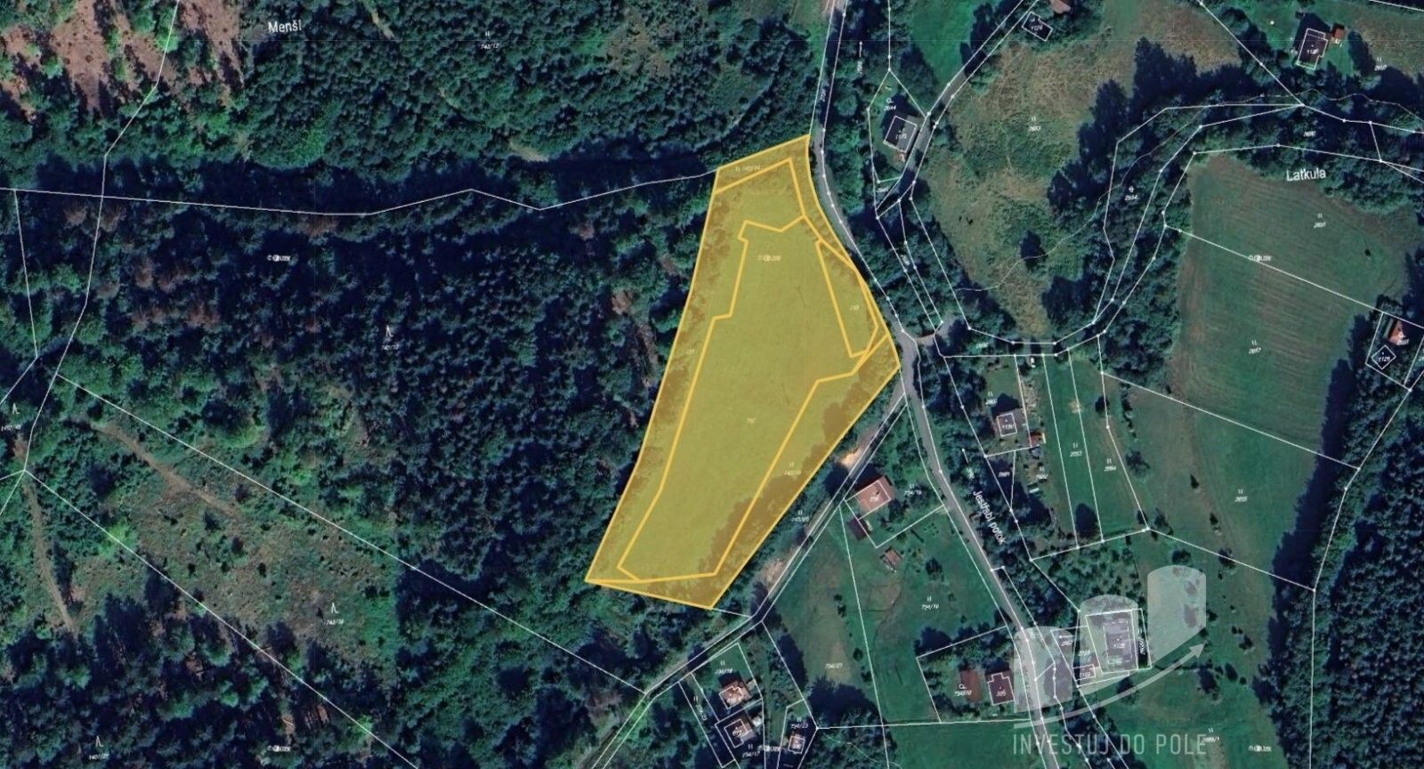 Prodej zemědělský pozemek - Dolní Lomná, 12 344 m²