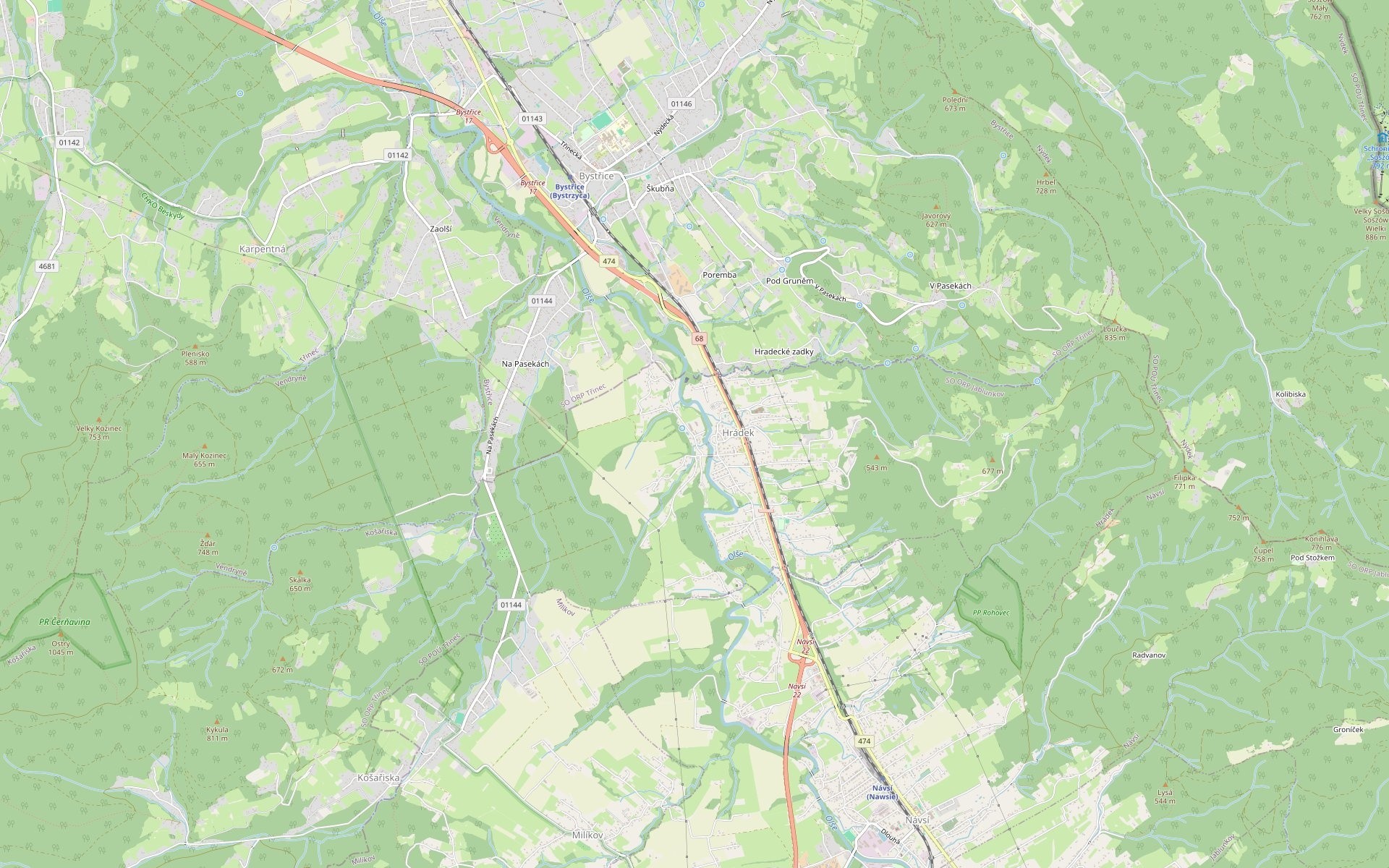 Pozemek pro bydlení · 4 370 m² · Hrádek - 3