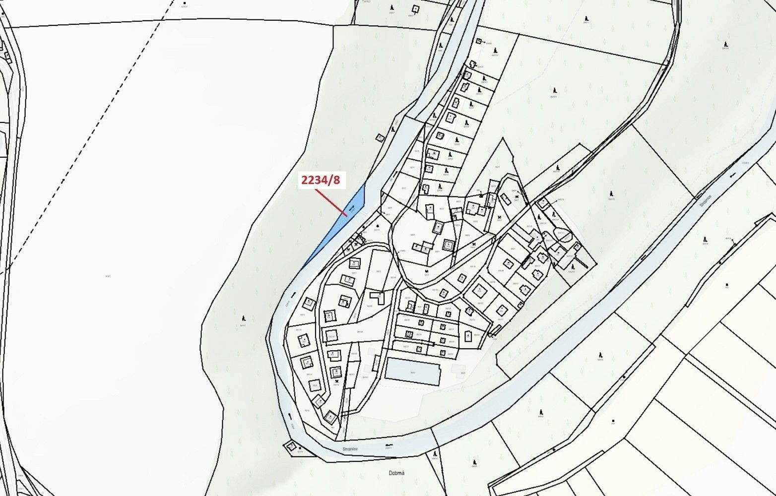 Pozemek · Střížov, okres České Budějovice, Jihočeský kraj - 3