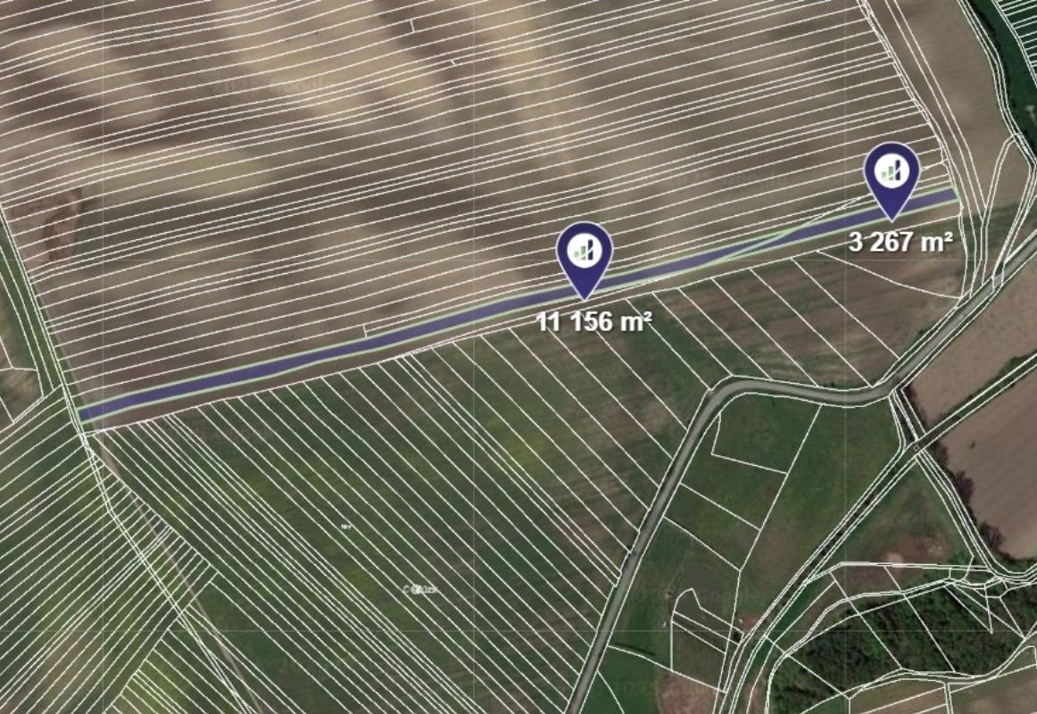 Zemědělské pozemky, Čejkovice, 14 423 m²