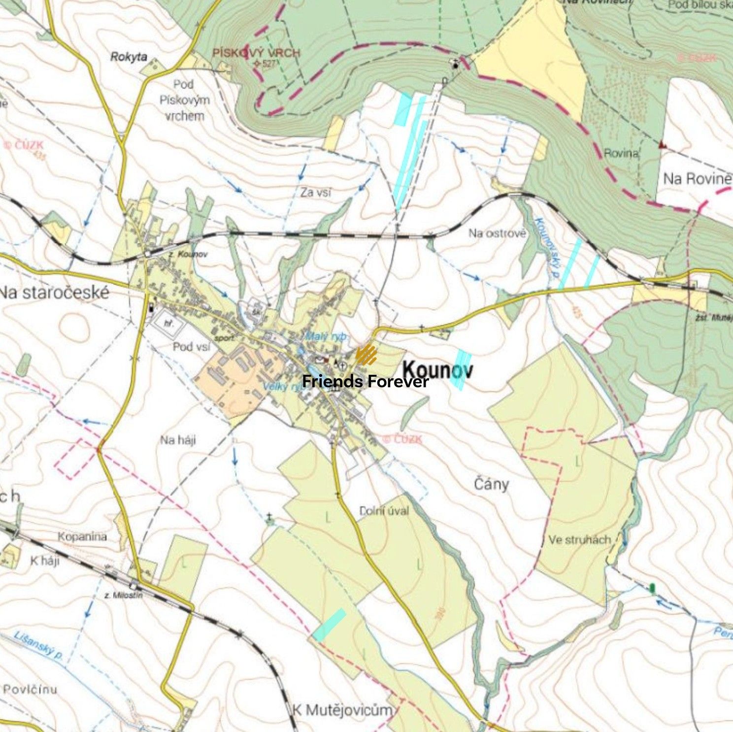 Prodej zemědělský pozemek - Kounov, 47 179 m²