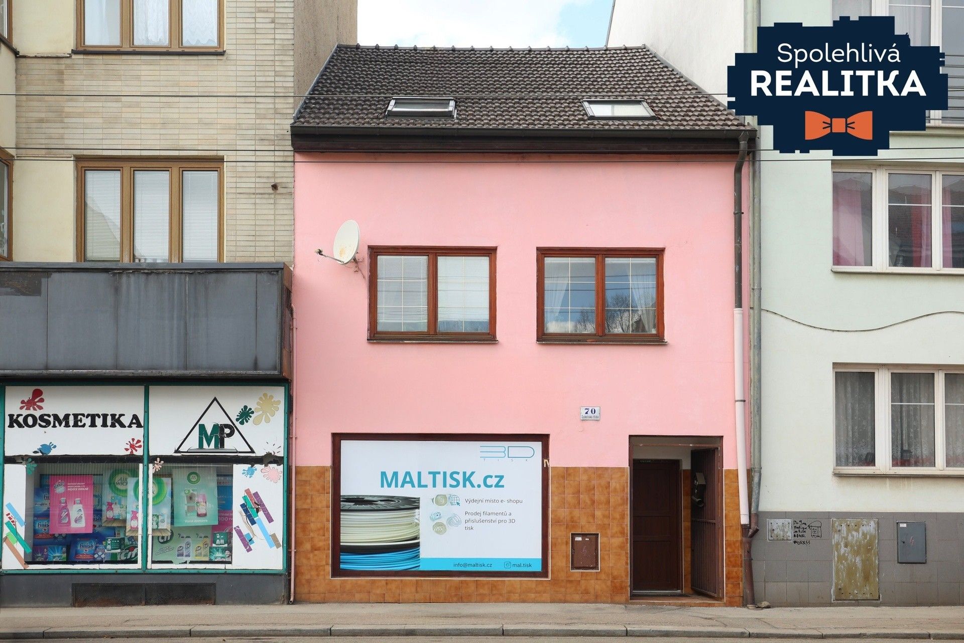 Rodinné domy, Dukelská třída 1656, Brno Husovice, 135 m² - 1