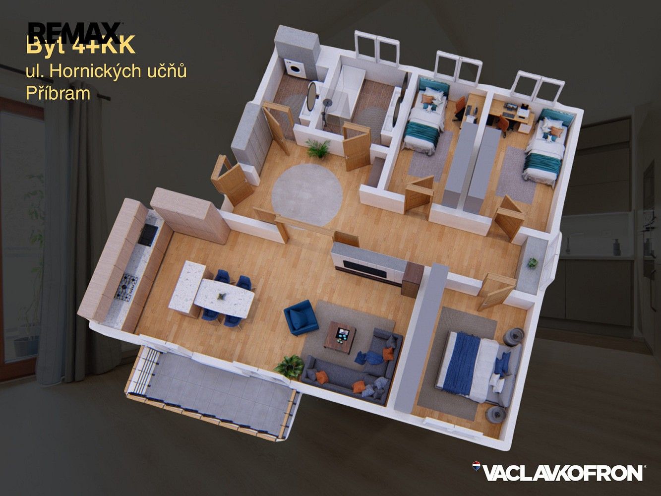 Byt 4+kk · 110 m² · Příbram - Příbram IV, Středočeský kraj - 4